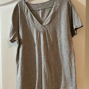 Gray shirt